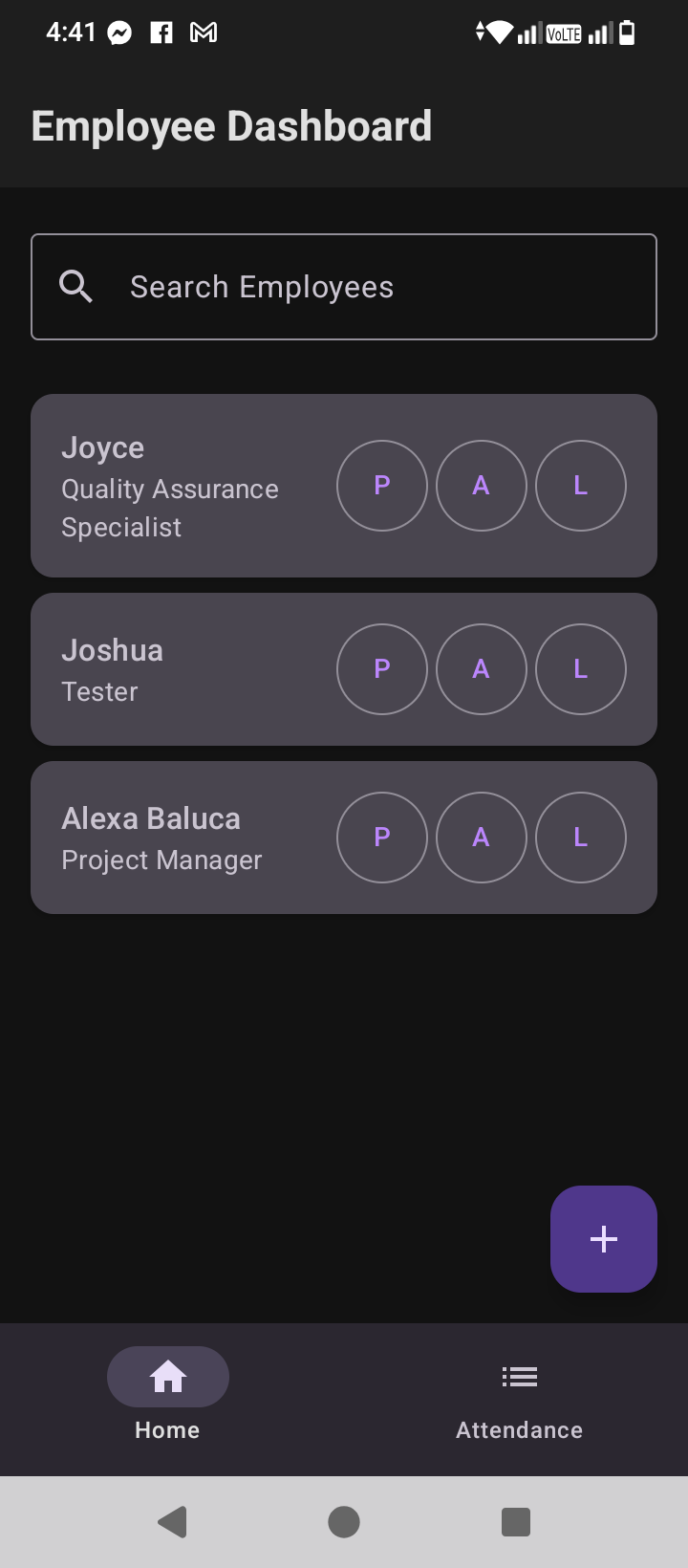 Employee Attendance Manager